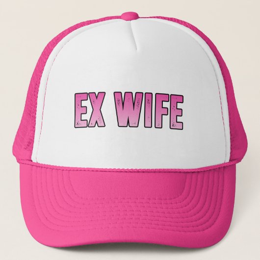 ex vrouw ex man trucker pet (Voorkant)