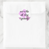 Ex-Wife van de Groom Ronde Sticker (Tas)