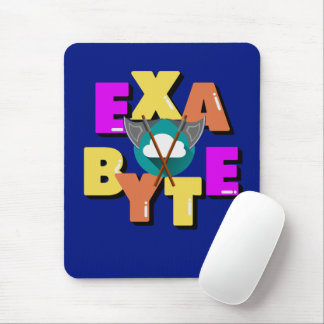 Exabyte-gegevensmeeteenheid Muismat