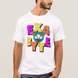 Exabyte-gegevensmeeteenheid T-shirt