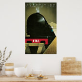 Exactitude-trein Poster (Keuken)