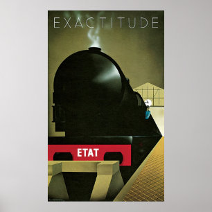 Exactitude-trein Poster