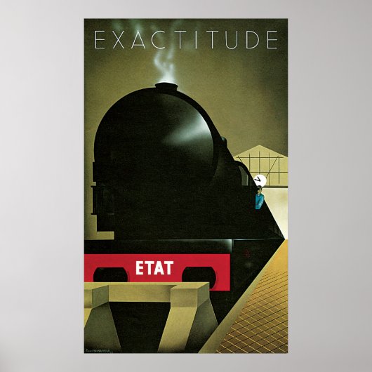 Exactitude-trein Poster (Voorkant)
