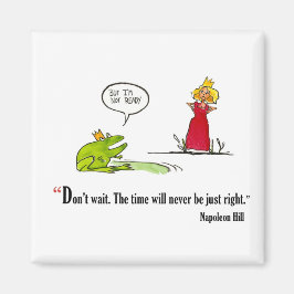 Examen motivatie citaat door Napoleon Hill - Magneet