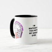 Examen officier NINJA INVIGILATOR-leraar Mok (Voorkant links)