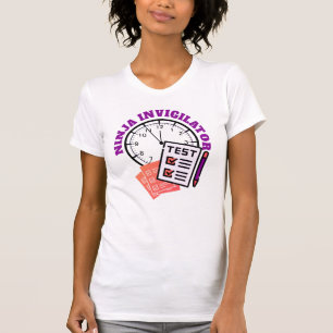 Examen officier NINJA INVIGILATOR-leraar T-shirt