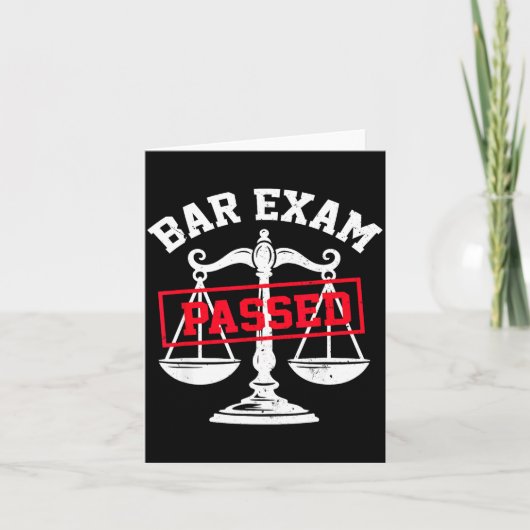 Examen Rechtsgeleerdheid Gehaald Afstuderen Rechte Kaart (Voorkant)