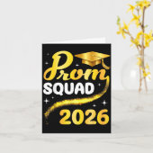 Examengroep 2026 eindexamenklas van schoolP Kaart (Gele Bloem)