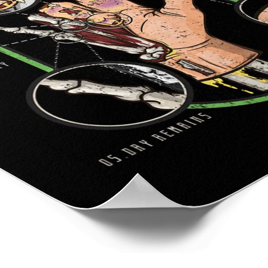 Examinator Halloween Forensics Coroner Gift Medisc Poster (Hoek)