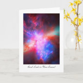 Exams Good Luck, Cigar Galaxy, Ursa Major, Hubble Kaart (Gele Bloem)