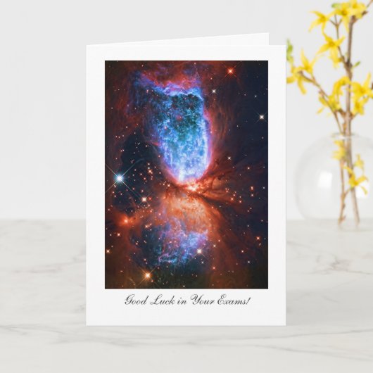 Exams Good Luck - Stars in Cygnus, The Swan Kaart (Gele Bloem)