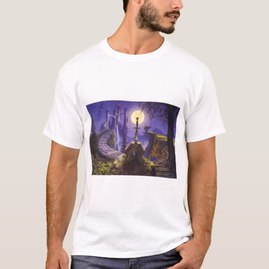 Excaliber zwaard shirt (Voorkant)