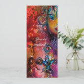 EXCALIBUR 1, helderrood, roze paars Kaart (Staand voorkant)