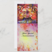 EXCALIBUR 1, helderrood, roze paars Kaart (Achterkant)