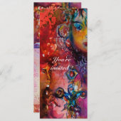 EXCALIBUR 1, helderrood, roze paars Kaart (Voorkant / Achterkant)