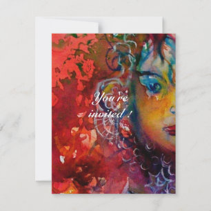 EXCALIBUR 2, helderrood, roze paars Kaart