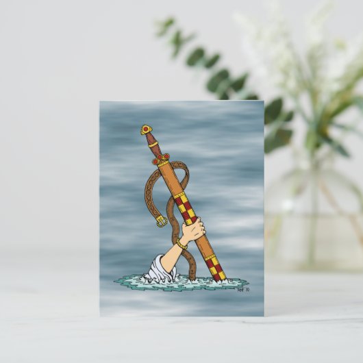 Excalibur Briefkaart (Staand voorkant)