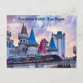 Excalibur Castle Las Vegas briefkaart