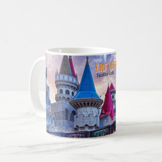 Excalibur Castle Las Vegas Coffee Mok (Voorkant links)