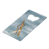 Excalibur Creditkaart Flessenopener (Achterkant Gekanteld)