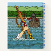 Excalibur en Arthur Notitieboek (Achterkant)