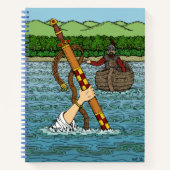 Excalibur en Arthur Notitieboek (Voorkant)