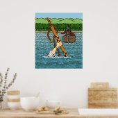 Excalibur en Arthur Poster (Keuken)