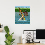 Excalibur en Arthur Poster (Thuiskantoor)