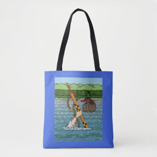 Excalibur en Arthur Tote Bag (Voorkant)