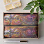 EXCALIBUR EN DURENDALE Waterverf van Magische Zwaa Tissuepapier (Geschenk)