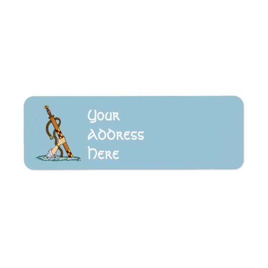 Excalibur Etiket (Voorkant)