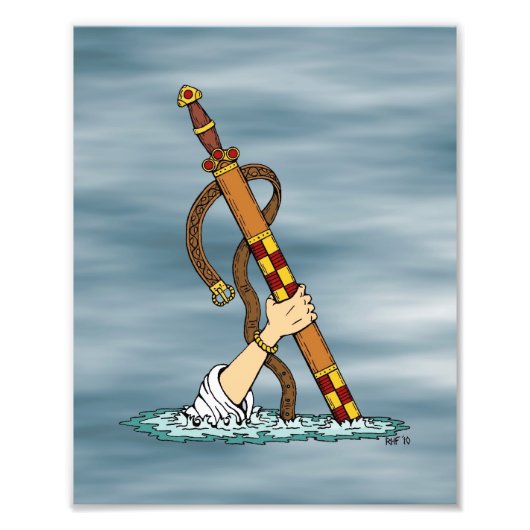 Excalibur Foto Afdruk (Voorkant)