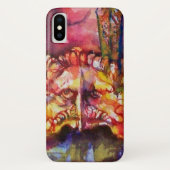 EXCALIBUR Grotesque Lion Red Yellow Fantasy Case-Mate iPhone Case (Achterkant)