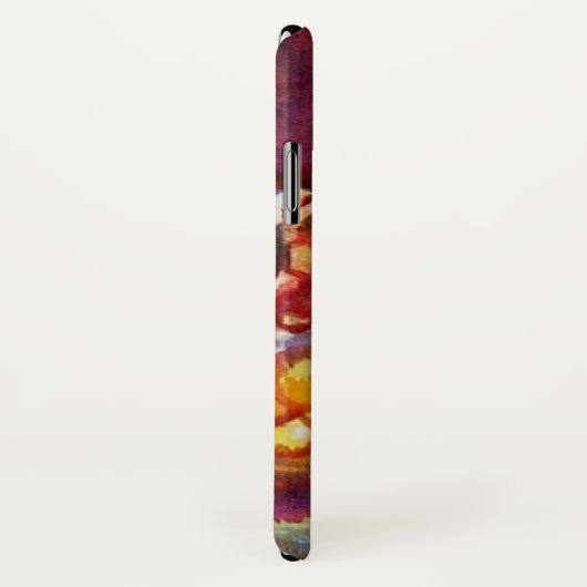 EXCALIBUR Grotesque Lion Red Yellow Fantasy Case-Mate iPhone Case (Achterkant / rechts)