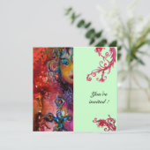 EXCALIBUR, helder rood, blauw Kaart (Staand voorkant)