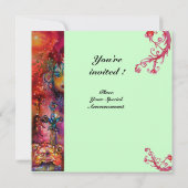 EXCALIBUR, helder rood, blauw Kaart (Achterkant)