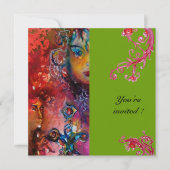 EXCALIBUR, helder rood, grijs Kaart (Voorkant)