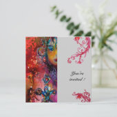 EXCALIBUR, helder rood, grijs Kaart (Staand voorkant)