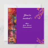 EXCALIBUR, helder rood, paars Kaart (Achterkant)