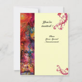 EXCALIBUR, helder rood, roze blauw, lichtblauw Kaart (Achterkant)