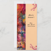 EXCALIBUR, helder rood, roze Kaart (Achterkant)