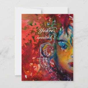 EXCALIBUR, helder rood, roze paars Kaart