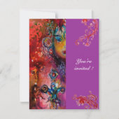 EXCALIBUR, helder rood, roze violet Kaart (Voorkant)