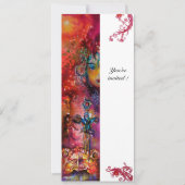 EXCALIBUR, helder rood, wit Kaart (Voorkant)