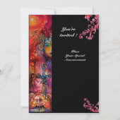 EXCALIBUR, helder rood, zwart Kaart (Achterkant)