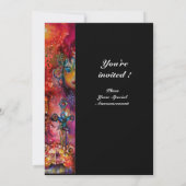 EXCALIBUR, helder rood, zwart Kaart (Achterkant)