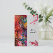 EXCALIBUR , helder roodgrijs Kaart (Staand voorkant)