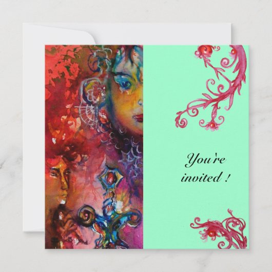 EXCALIBUR , helderrood ,blauw Kaart (Voorkant)