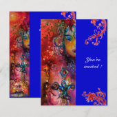 EXCALIBUR , helderrood ,blauw Kaart (Voorkant / Achterkant)