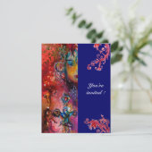 EXCALIBUR, helderrood, blauw Kaart (Staand voorkant)